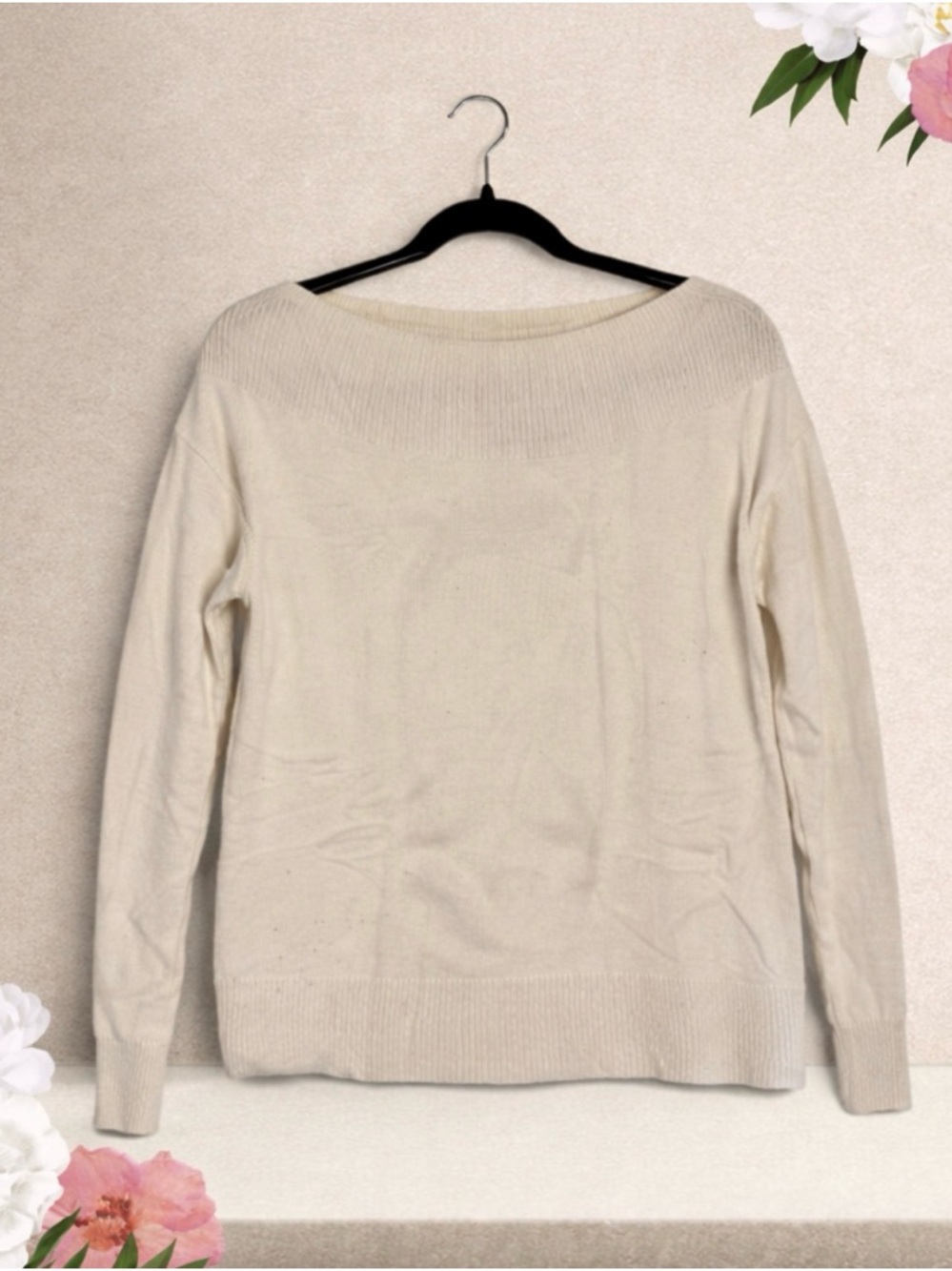 White Knit Sweater Premier (M)